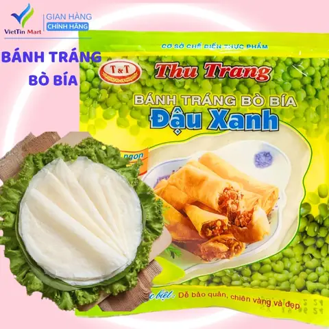 Vỏ Bánh Tráng Đậu Xanh