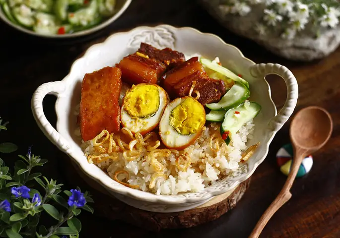 Xôi Thịt Kho Tàu Hà Nội