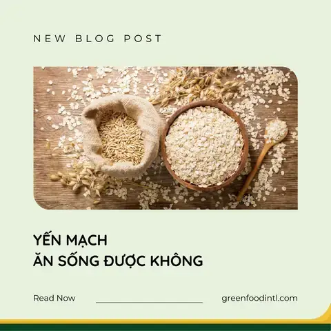 Yến Mạch Cán Dẹt Ăn Sống Được Không