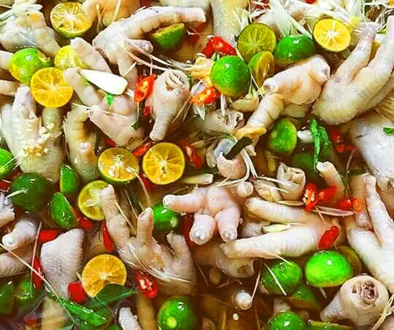 Ảnh Chân Gà Ngâm Sả Ớt