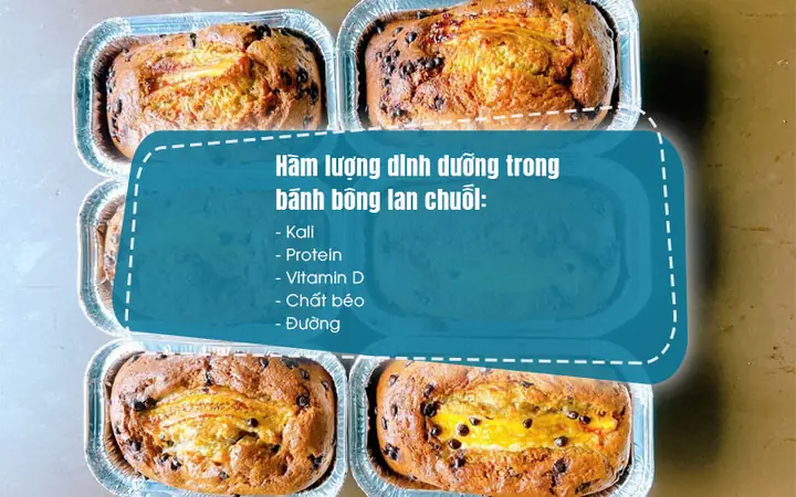 Bánh Bông Lan Chuối Bao Nhiêu Calo