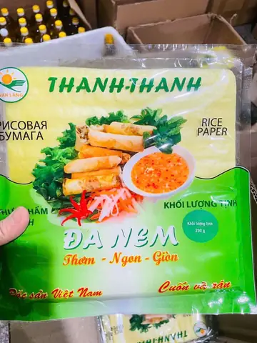 Bánh Đa Nem Đậu Xanh