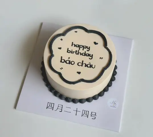 Bánh Kem Sinh Nhật Đơn Giản