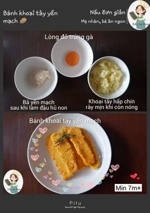Bánh Khoai Tây Yến Mạch
