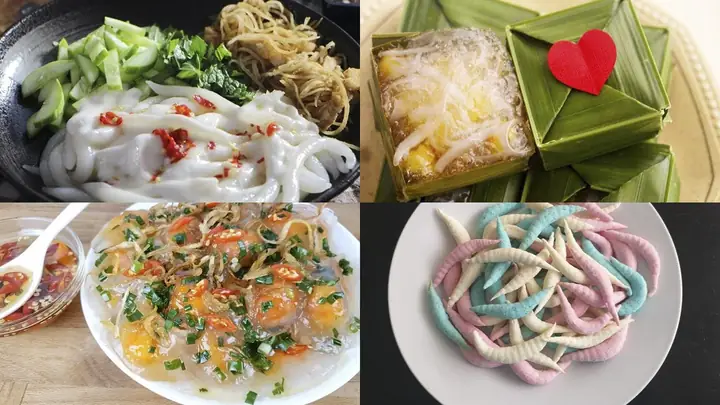 Bánh Làm Từ Bột Năng Và Bột Mì