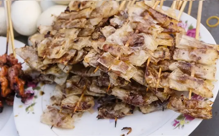 Bánh Tráng Cuốn Xiên Que