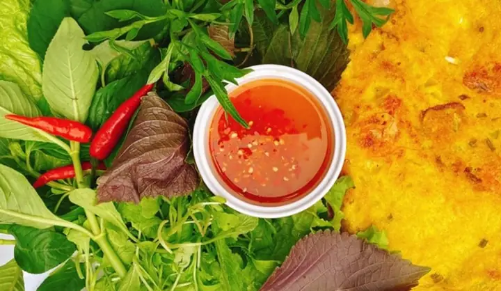 Bánh Xèo Miền Tây Rau Rừng