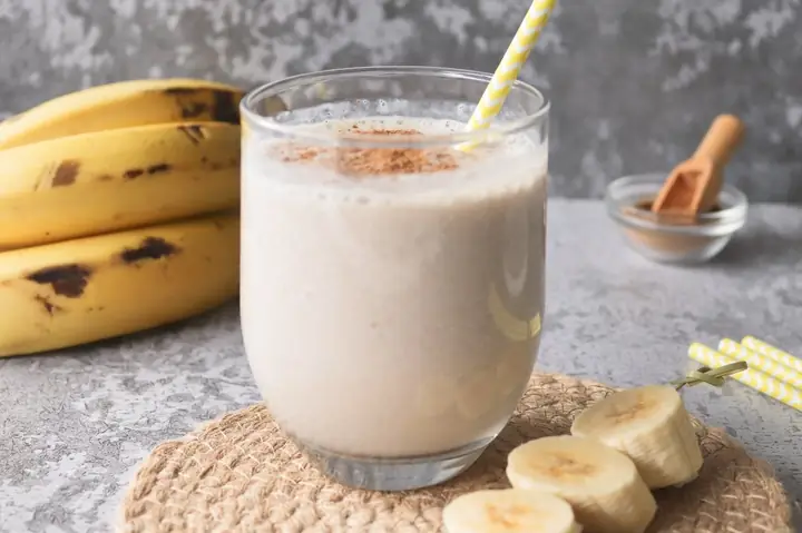 Batido De Platano Y Leche