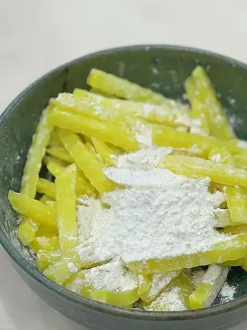 Bột Sư Tử Chiên Khoai Tây