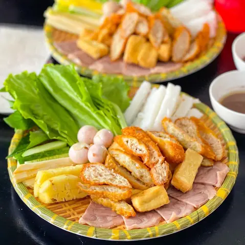 Bún Đậu Mắm Tôm Bà Ròm