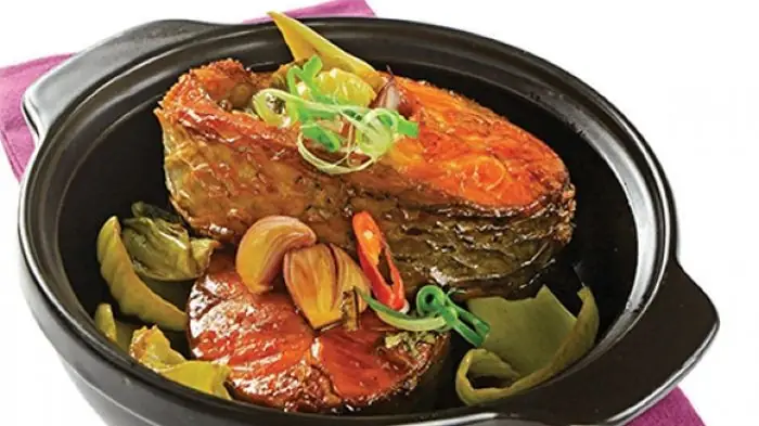 Cá Bớp Um Dưa Cải