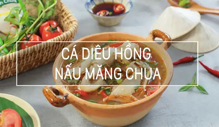 Cá Diêu Hồng Kho Măng