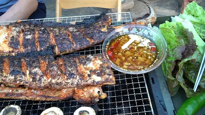 Cá Hố Nướng Muối Ớt