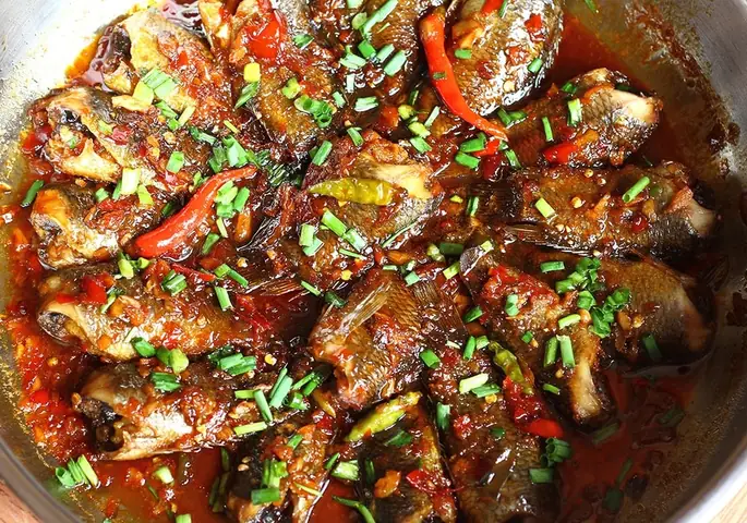 Cá Rô Kho Tiêu Ngon