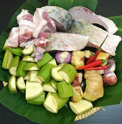 Cá Rô Phi Kho Chuối Xanh