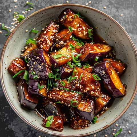 Cà Tím Sốt Chua Ngọt