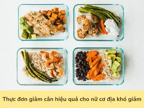 Các Món Ăn Giảm Cân Cho Nữ