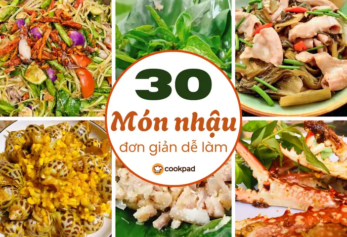 Các Món Nhậu Đơn Giản Từ Gà