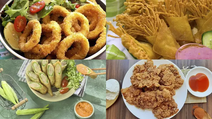 Các Món Với Bột Chiên Xù