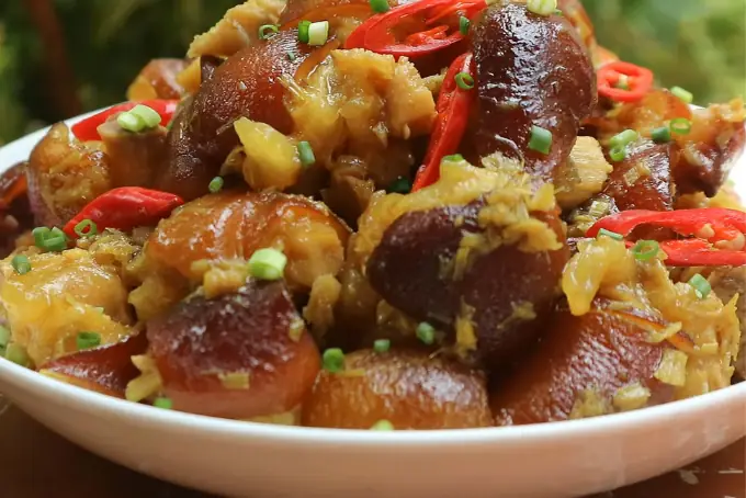 Cách Chặt Chân Giò Nấu Giả Cầy
