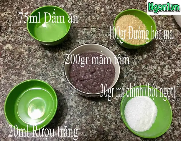 Cách Chưng Mắm Tôm Ngon