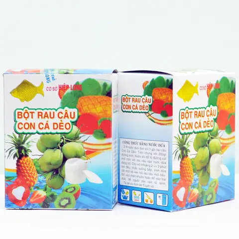 Cách Đổ Rau Câu Con Cá