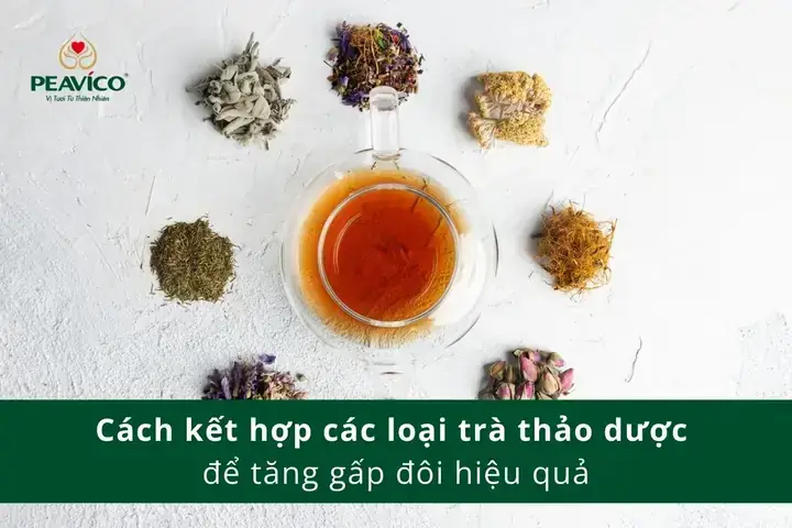 Cách Kết Hợp Các Loại Trà Hoa