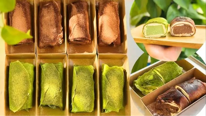 Cách Làm Bánh Crepe Matcha