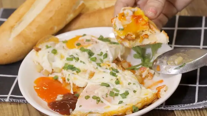 Cách Làm Bánh Mì Ốp La Tại Nhà