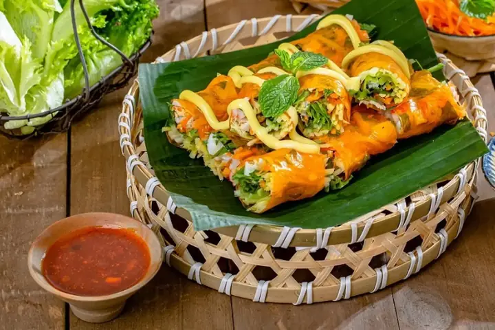 Cách Làm Bánh Tráng Cuốn Sốt Mayonnaise