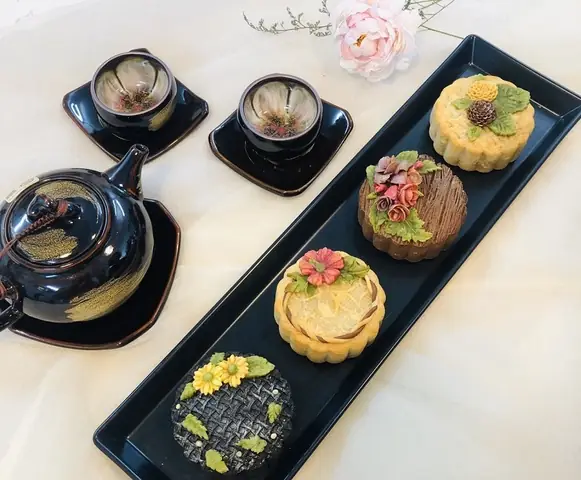 Cách Làm Bánh Trung Thu Nhiều Màu Sắc