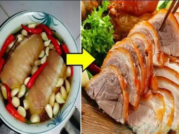 Cách Làm Bắp Giò Heo Ngâm Nước Mắm