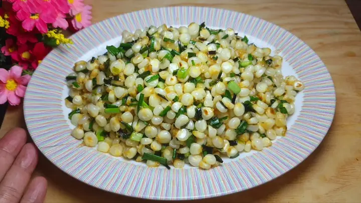 Cách Làm Bắp Xào Hành