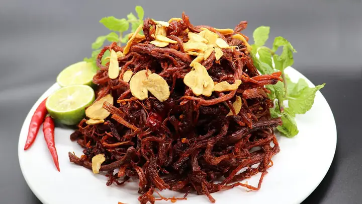 Cách Làm Bò Khô Ướt Tỏi