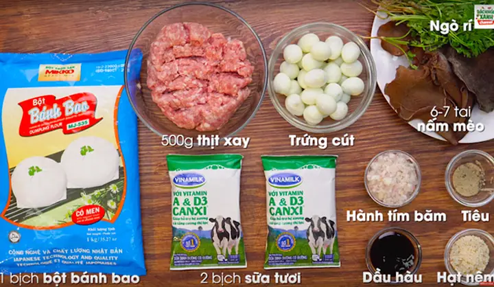 Cách Làm Bột Bánh Bao