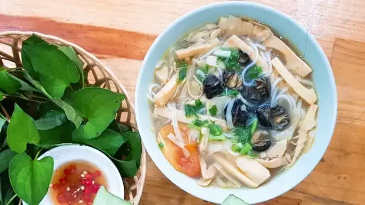 Cách Làm Bún Ốc Măng