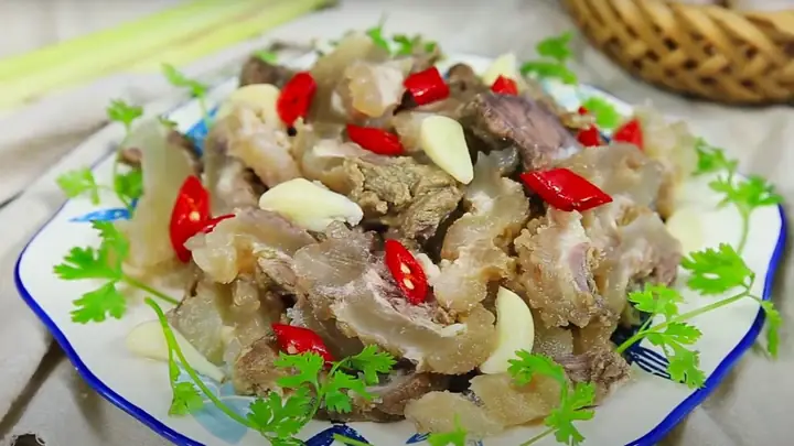 Cách Làm Gân Bò Chua Ngọt