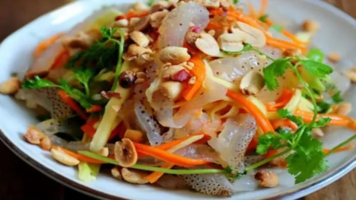 Cách Làm Gỏi Sứa Xoài Xanh