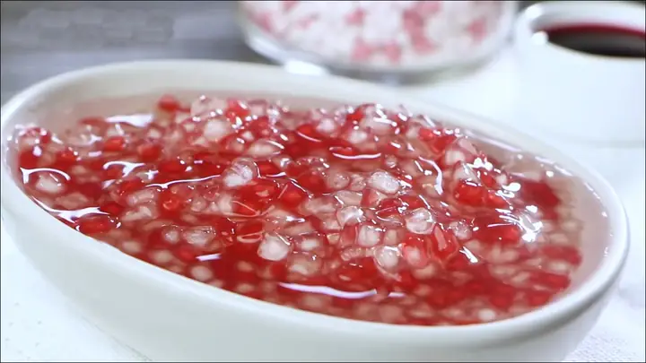 Cách Làm Hạt Lựu Nấu Chè