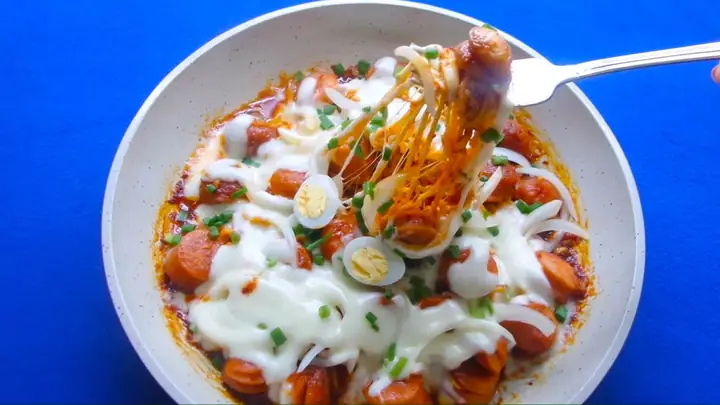 Cách Làm Mì Phô Mai Hàn Quốc