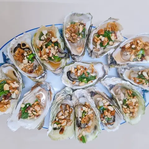 Cách Làm Mỡ Hành Nướng Hàu