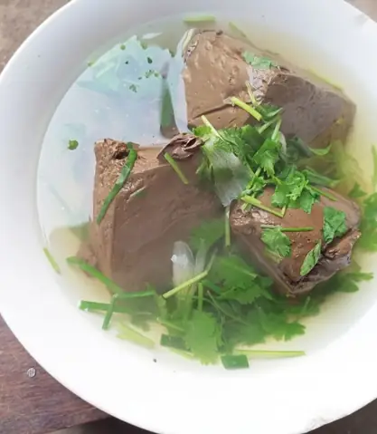 Cách Làm Món Tiết Bò Luộc