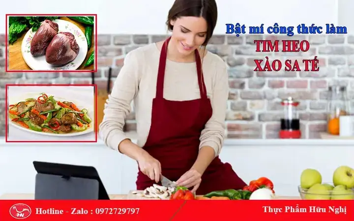 Cách Làm Món Tim Lợn Trần