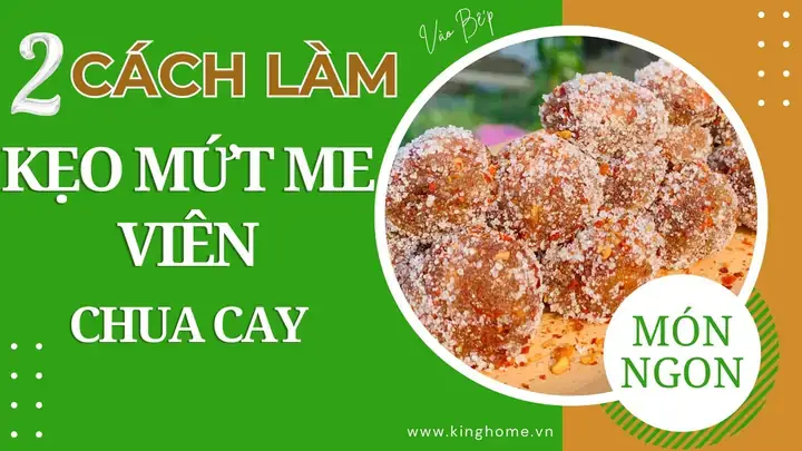 Cách Làm Mứt Me Lăn Đường