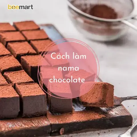 Cách Làm Nama Chocolate Bằng Sữa Tươi