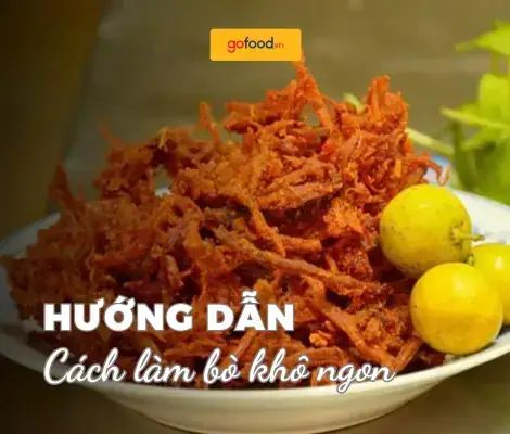 Cách Làm Nước Bò Khô Rim