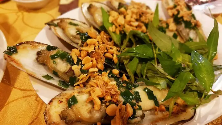 Cách Làm Ốc Móng Tay Nướng Mỡ Hành