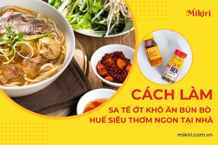 Cách Làm Ớt Chưng Ăn Bún Bò Huế