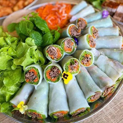 Cách Làm Phở Cuốn Thịt Bò