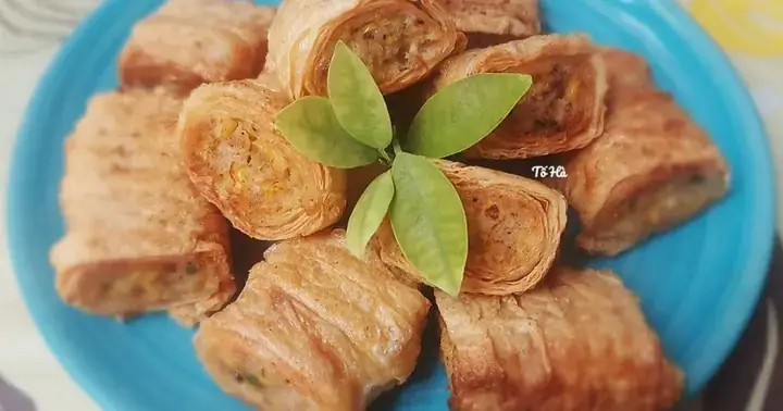 Cách Làm Thịt Cuốn Tôm Chiên Xù